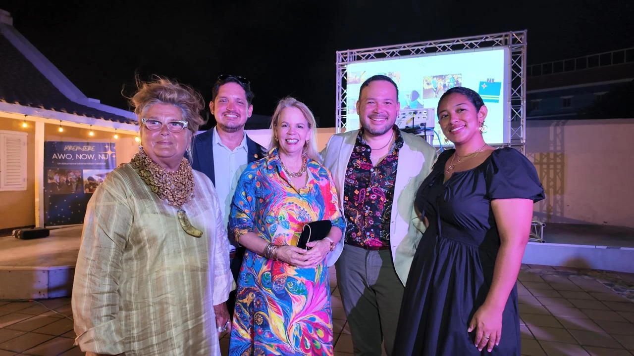 Parlamentario Evelyn Wever-Croes a atende e Premiere di e Documentario AWO, NOW, NU