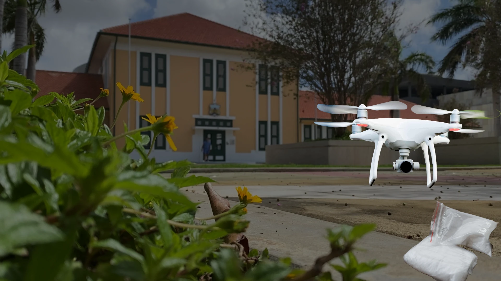 Castigo di prison pa grupo cu tabata pasa droga den KIA cu Drone