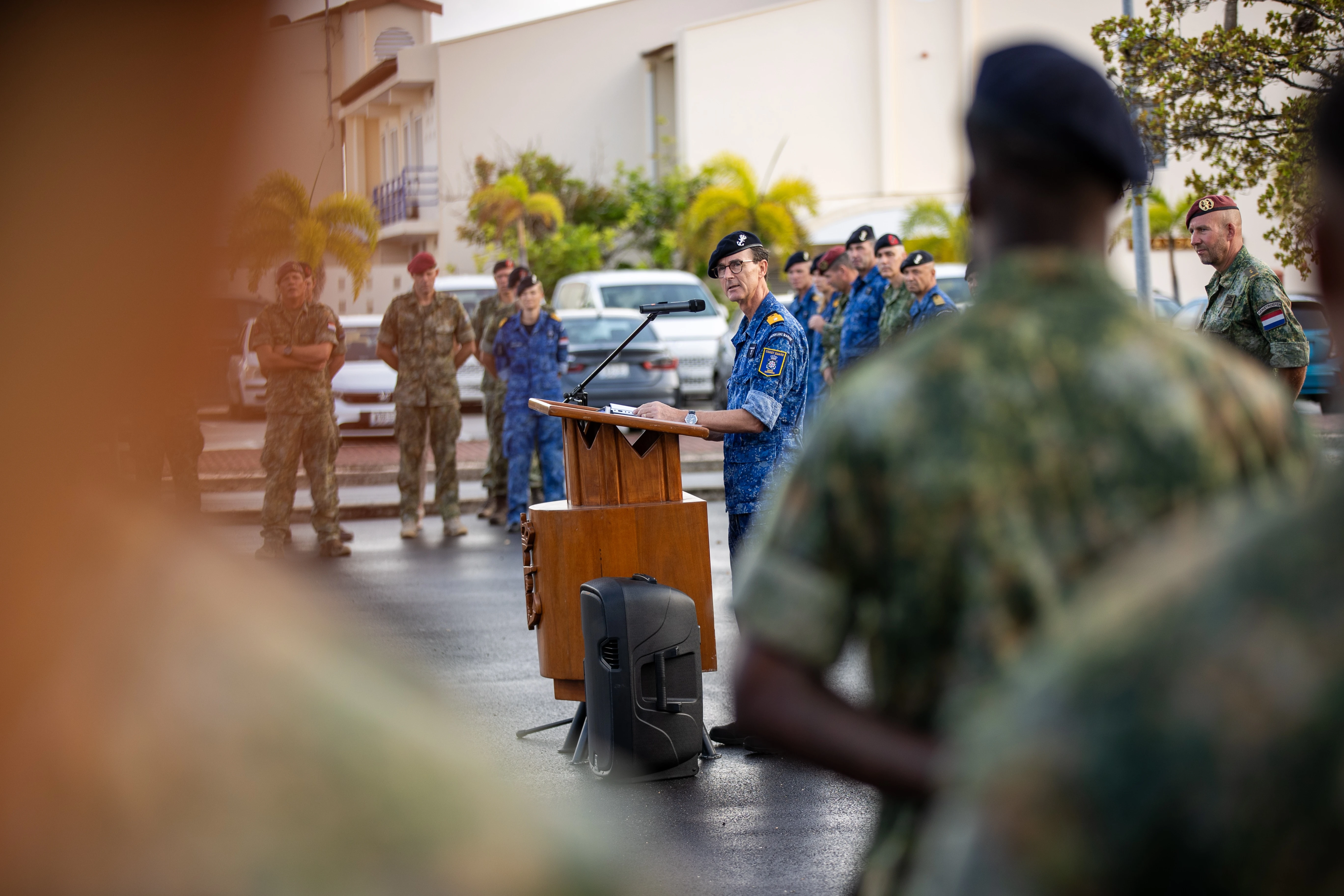 Ehercito Real di Hulanda ta train habilidadnan técnico na Còrsou y Aruba durante e ehersisio Caribbean Engineer