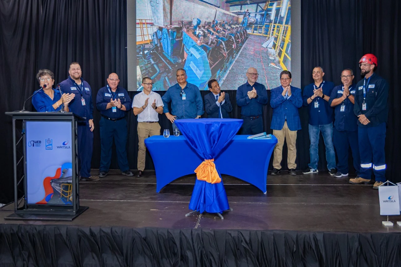 WEB Aruba y Wärtsilä Finland Oy a firma e ‘Final Completion Certificate’ di e ‘Diesel Generator (DG)-7’