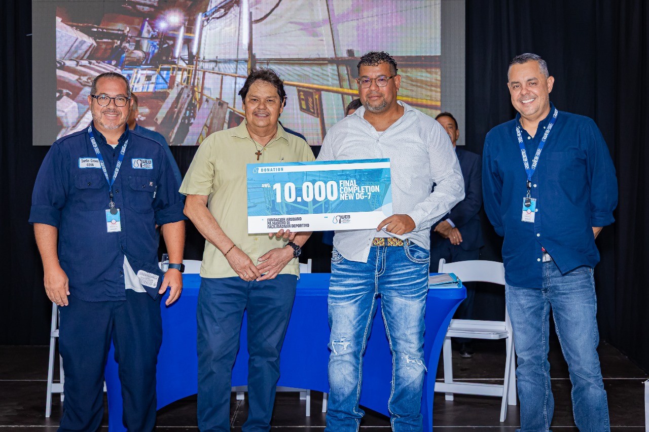 WEB Aruba y Wärtsilä Finland Oy a firma e ‘Final Completion Certificate’ di e ‘Diesel Generator (DG)-7’