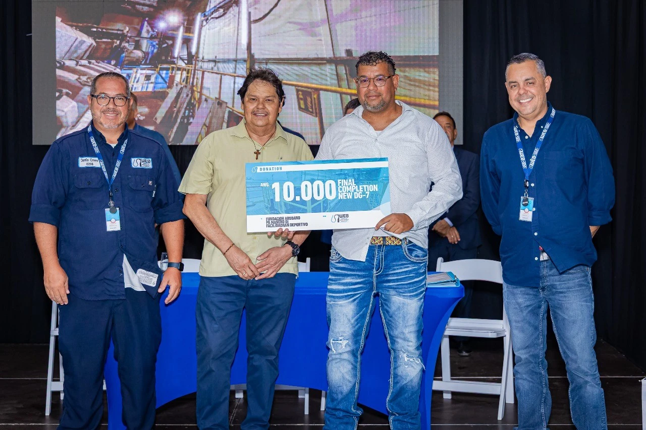 WEB Aruba y Wärtsilä Finland Oy a firma e ‘Final Completion Certificate’ di e ‘Diesel Generator (DG)-7’