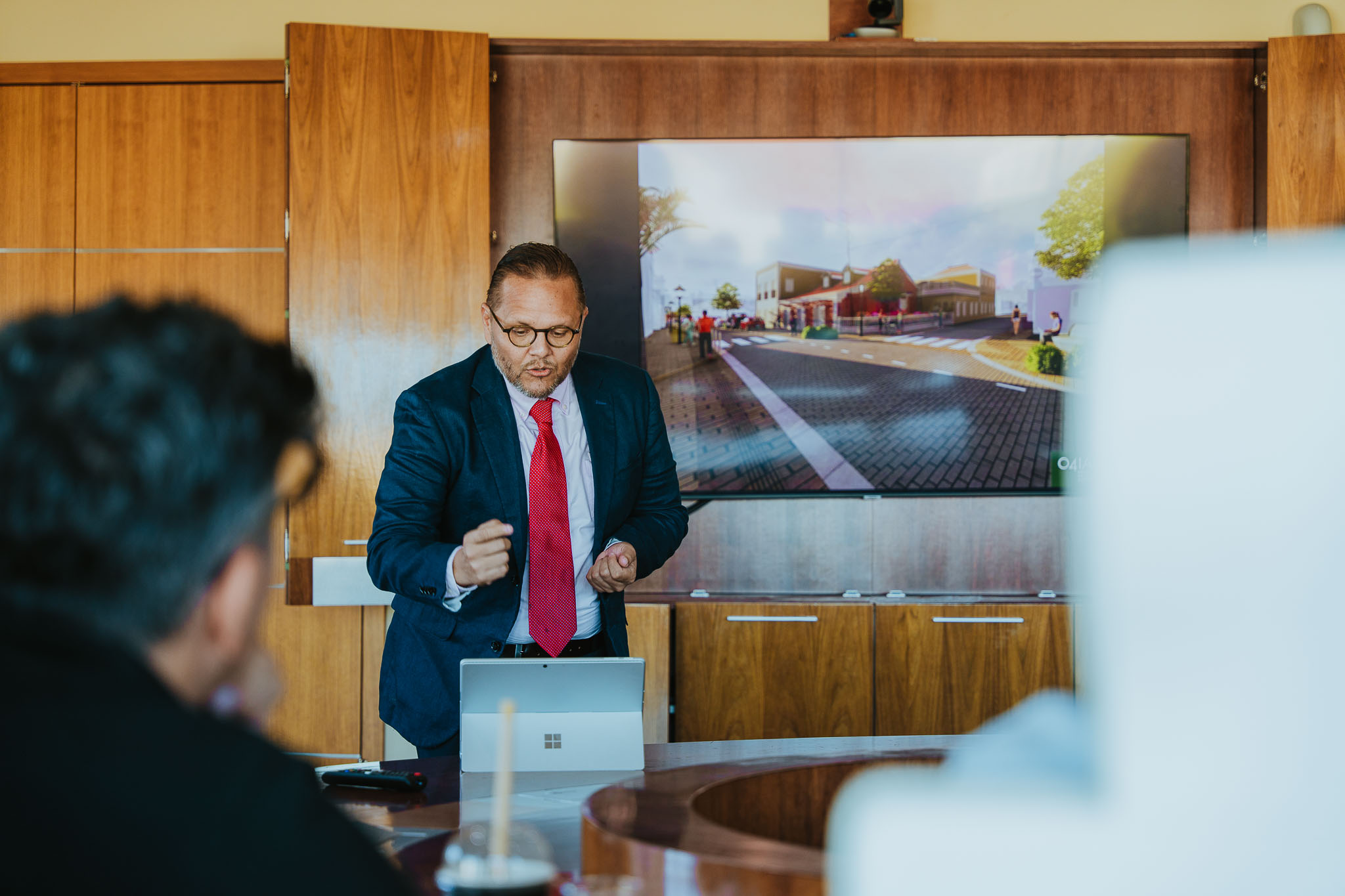 Prome Minister Eman a keda impresiona cu e plannan pa desaroyo di Wilhelminastraat