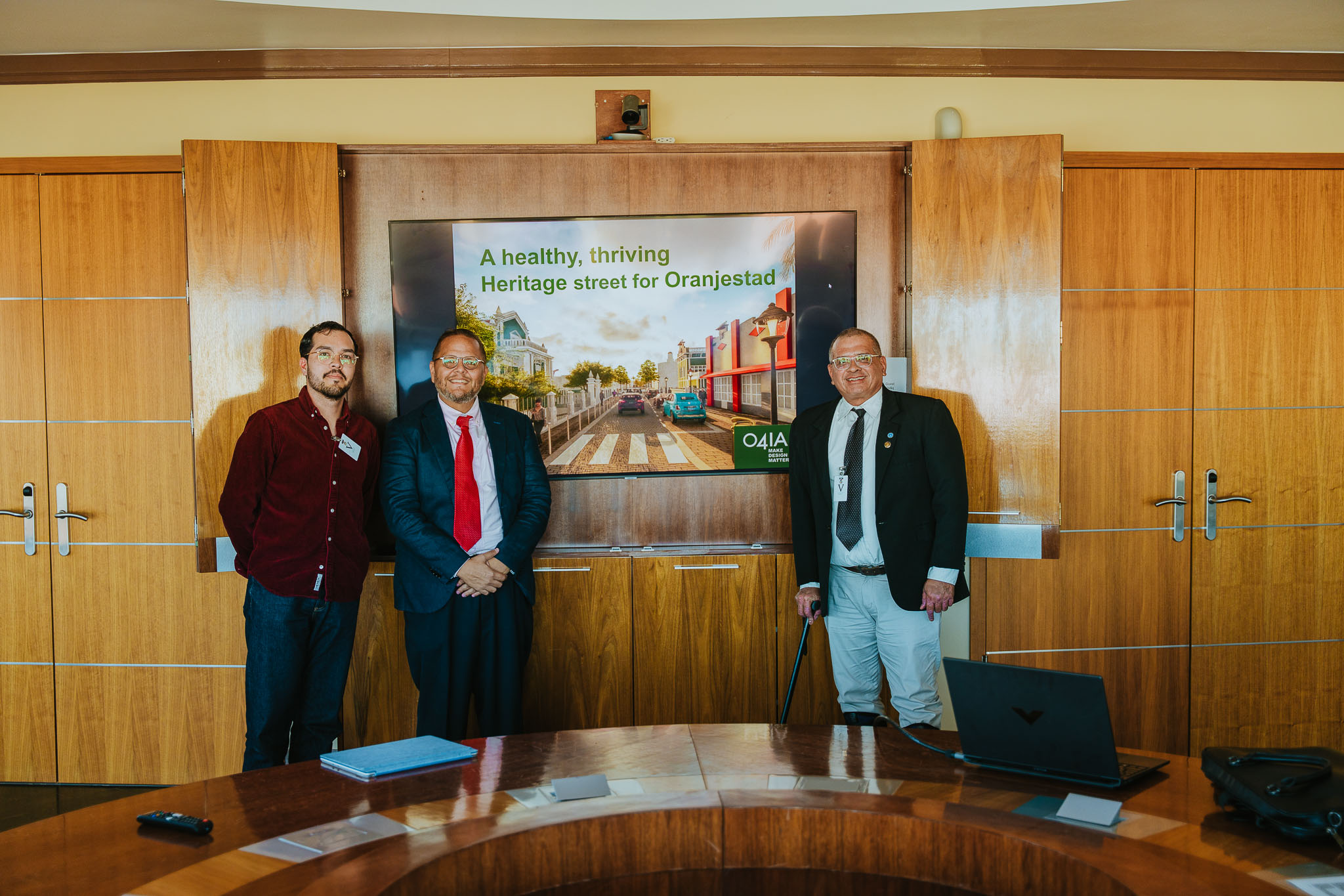 Prome Minister Eman a keda impresiona cu e plannan pa desaroyo di Wilhelminastraat