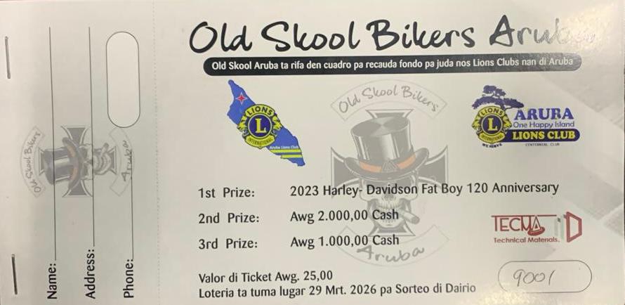 One Happy Island Lions Club cu benta di rifa