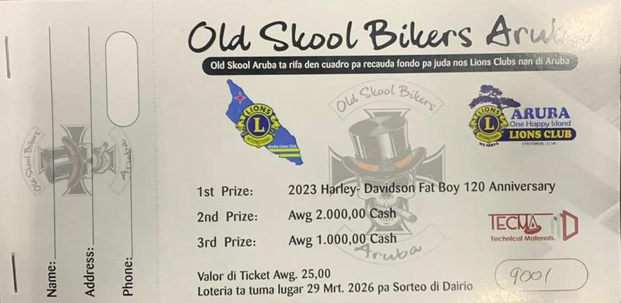 One Happy Island Lions Club cu benta di rifa