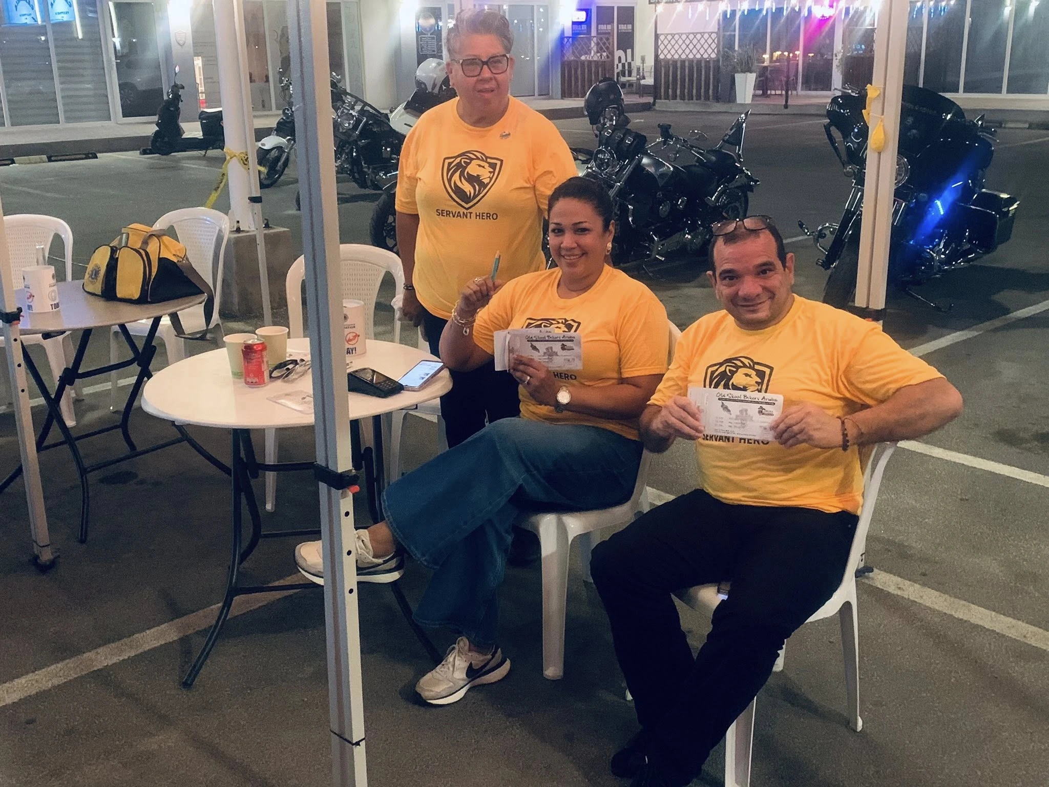 One Happy Island Lions Club cu benta di rifa