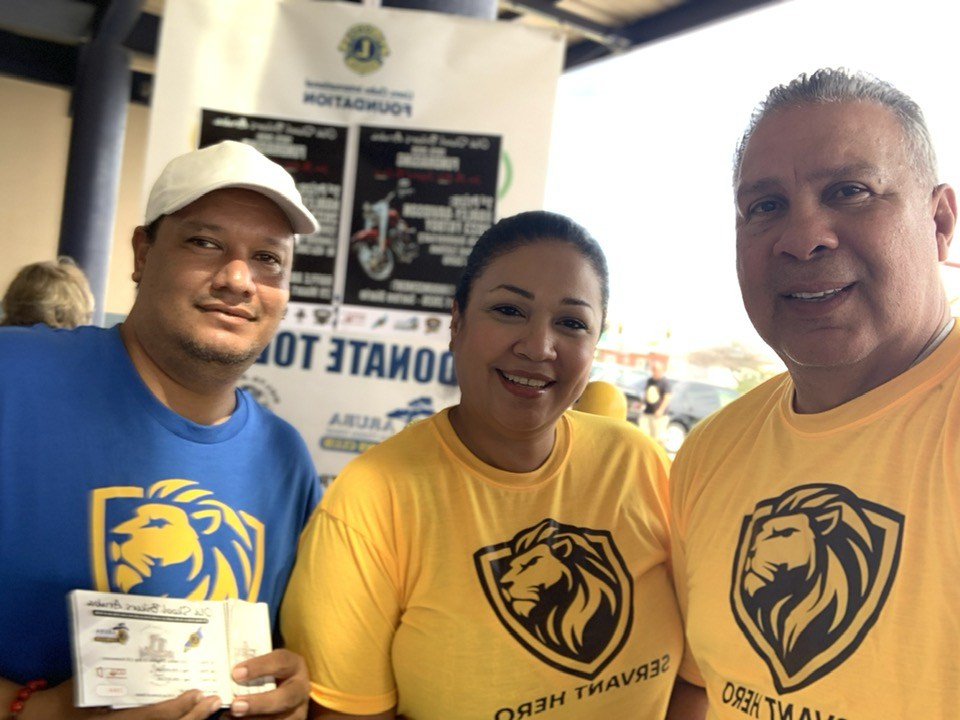 One Happy Island Lions Club cu benta di rifa