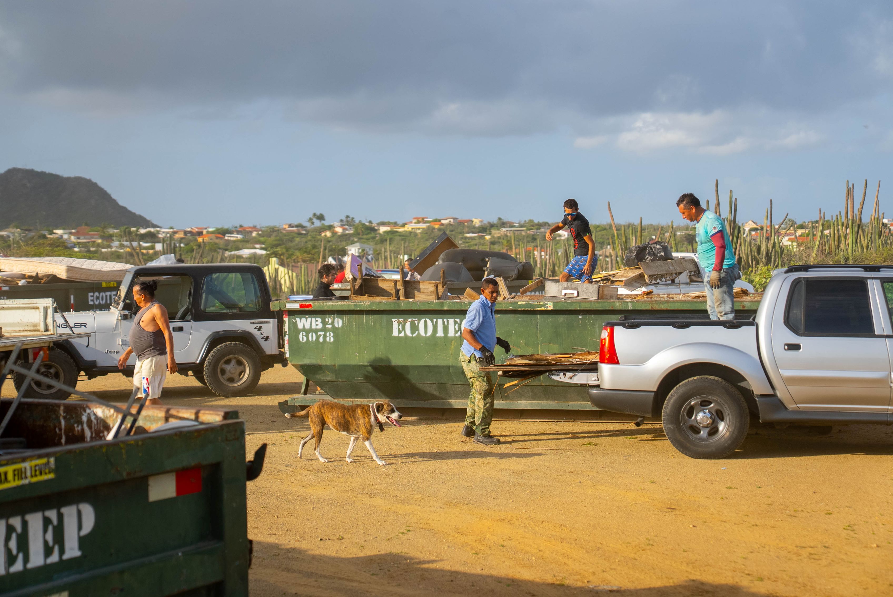 Mas cu 400 pickup den Baki den Bario na Ayo