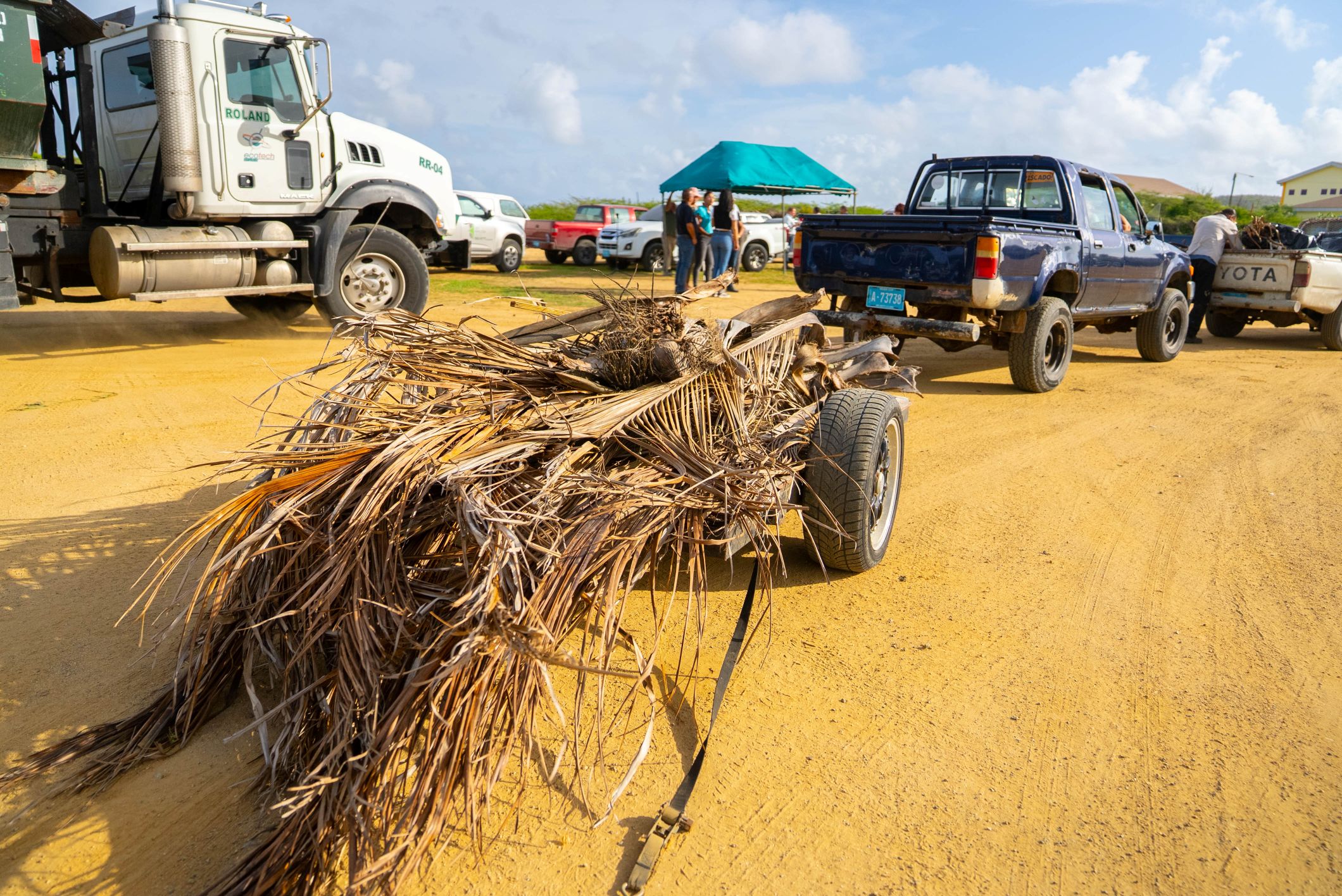 Mas cu 400 pickup den Baki den Bario na Ayo