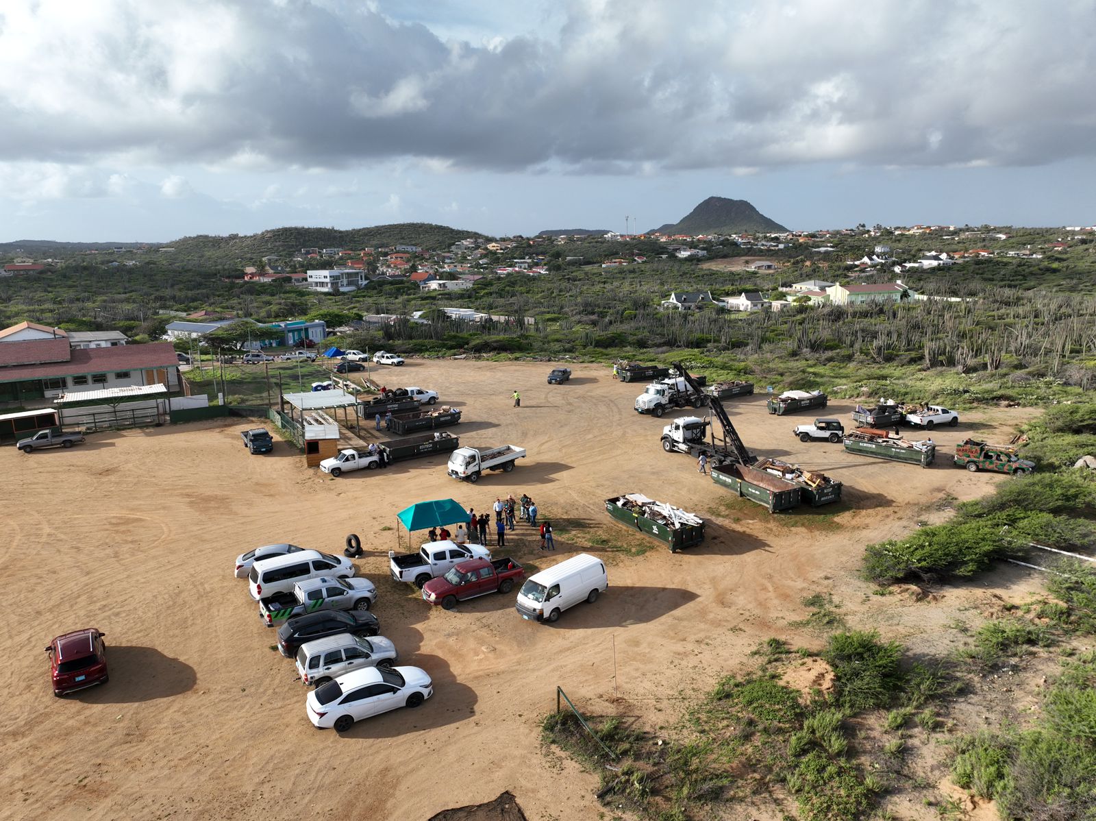 Mas cu 400 pickup den Baki den Bario na Ayo