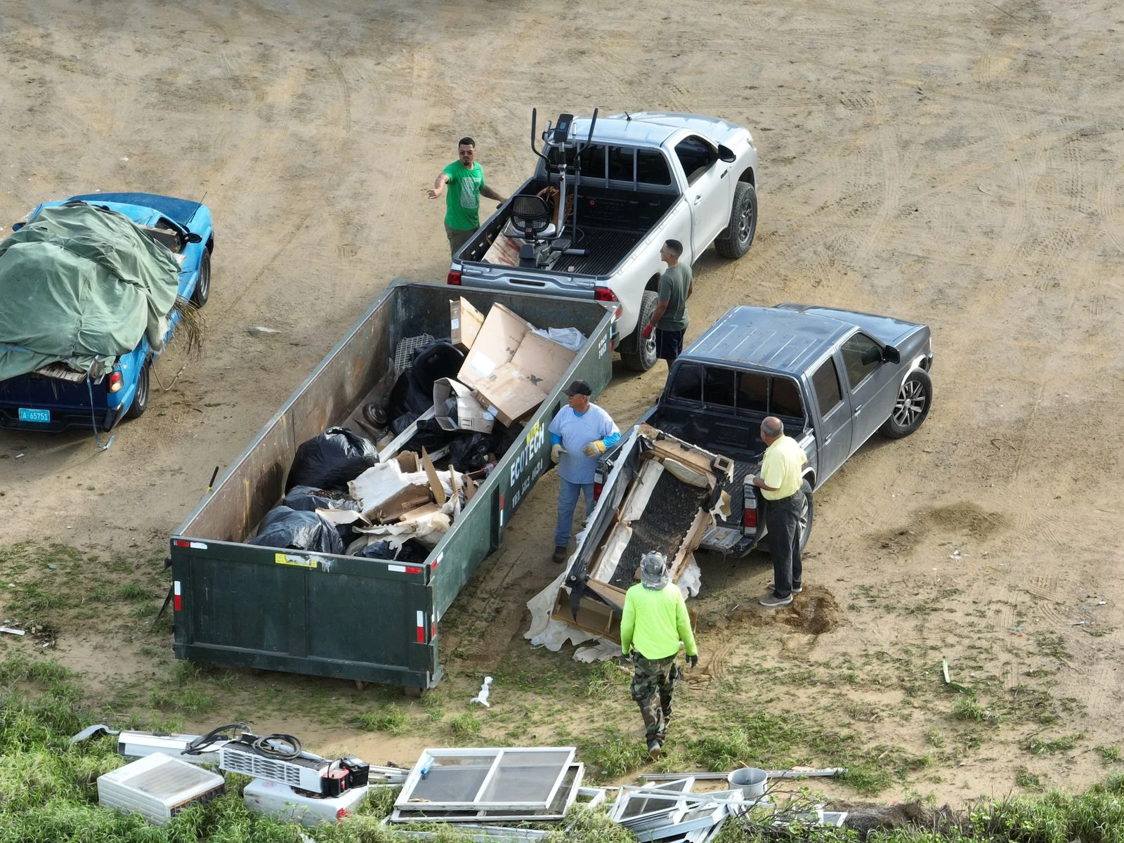 Mas cu 400 pickup den Baki den Bario na Ayo