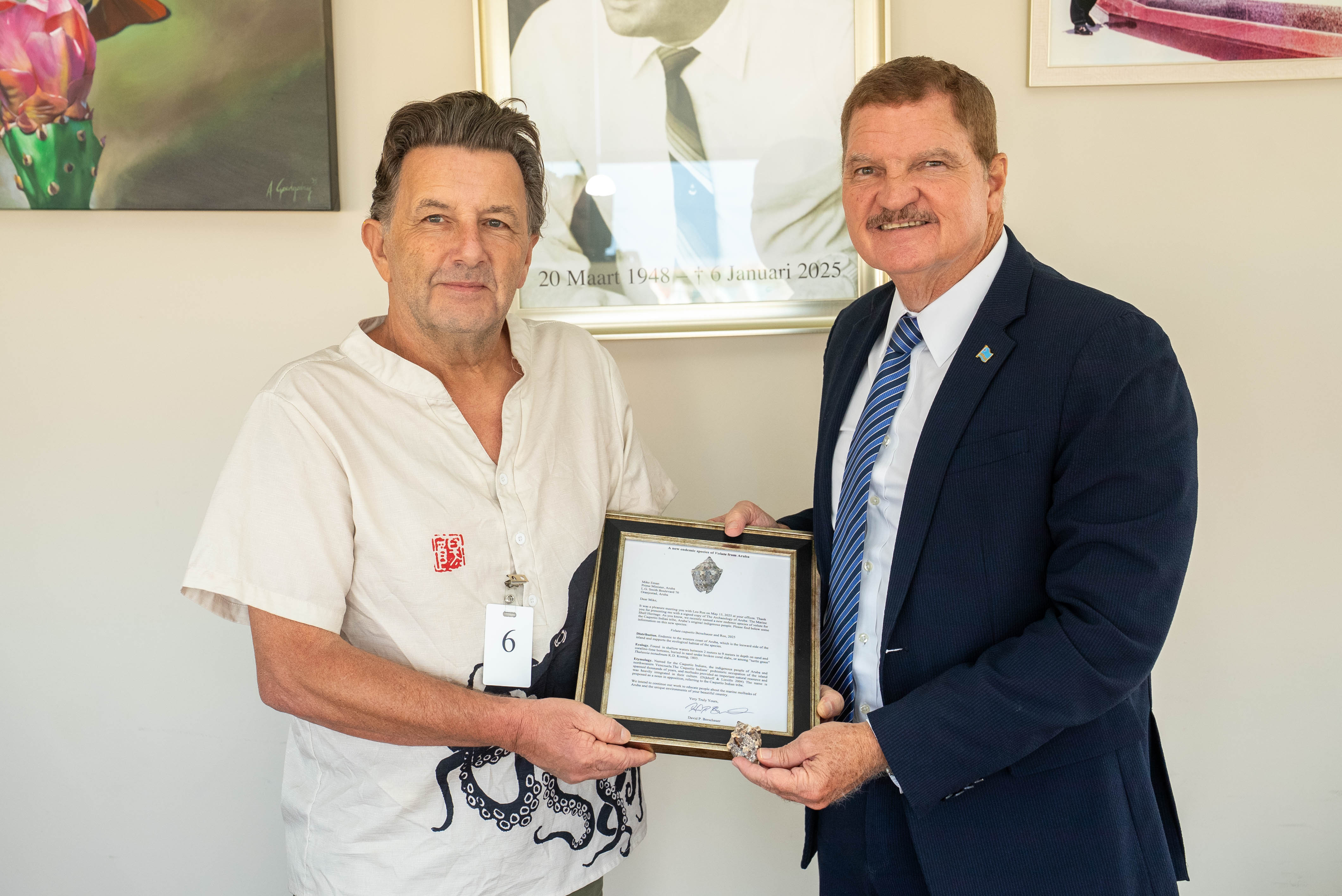 Cocolishi nobo pa Aruba ta hiba e nomber di Caquetio