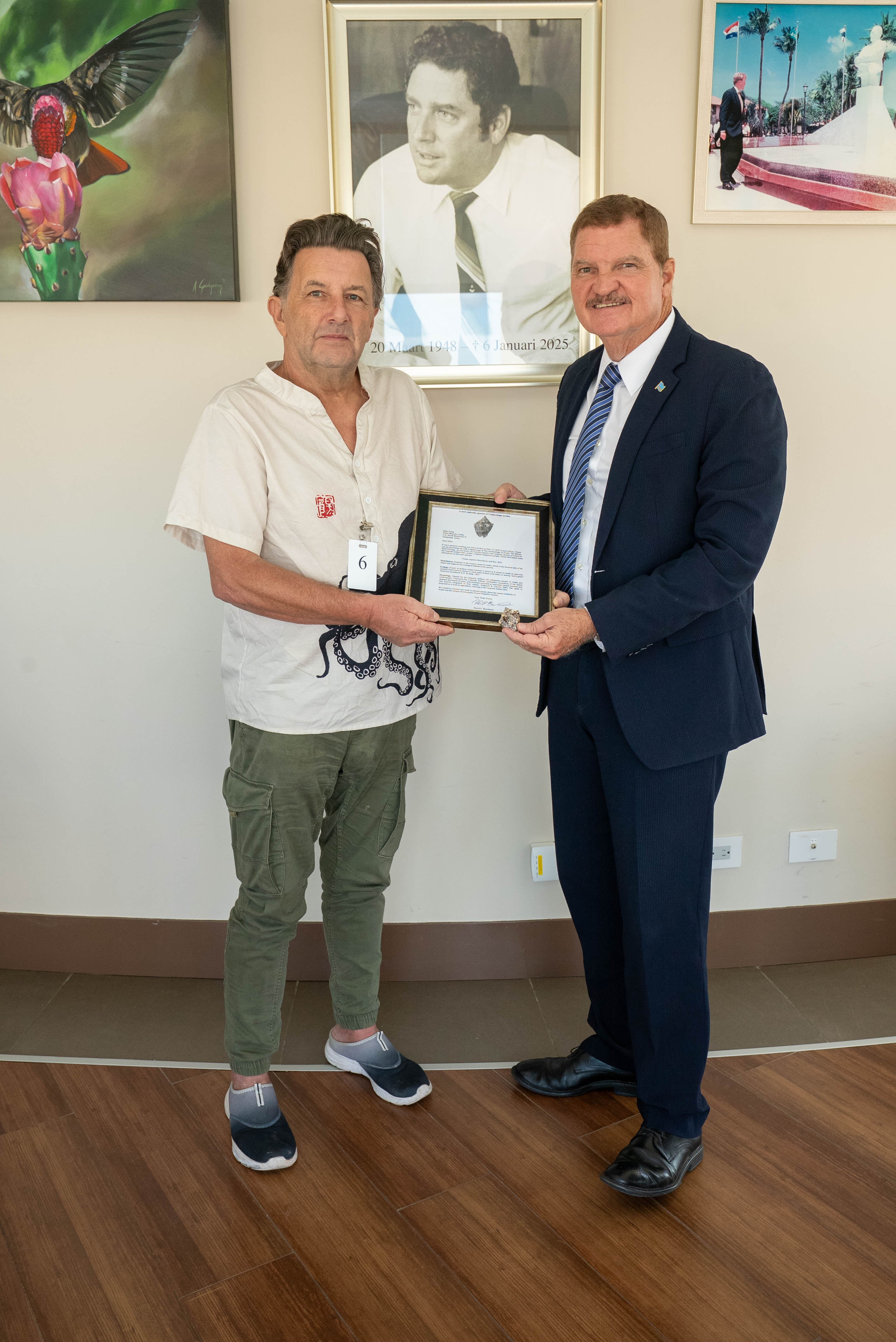 Cocolishi nobo pa Aruba ta hiba e nomber di Caquetio