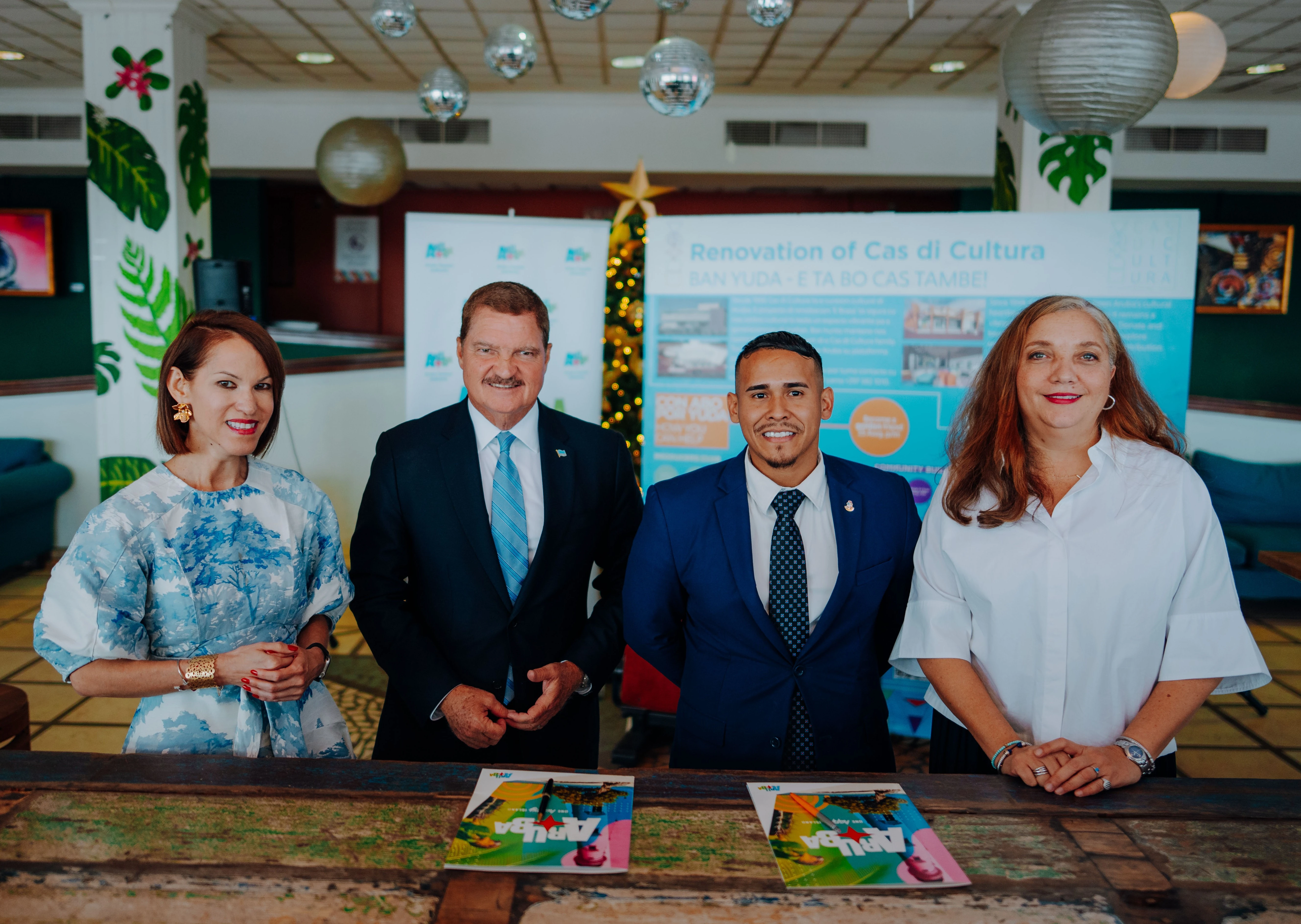 Aruba Tourism Authority ta yuda financia renobacion di Cas di Cultura