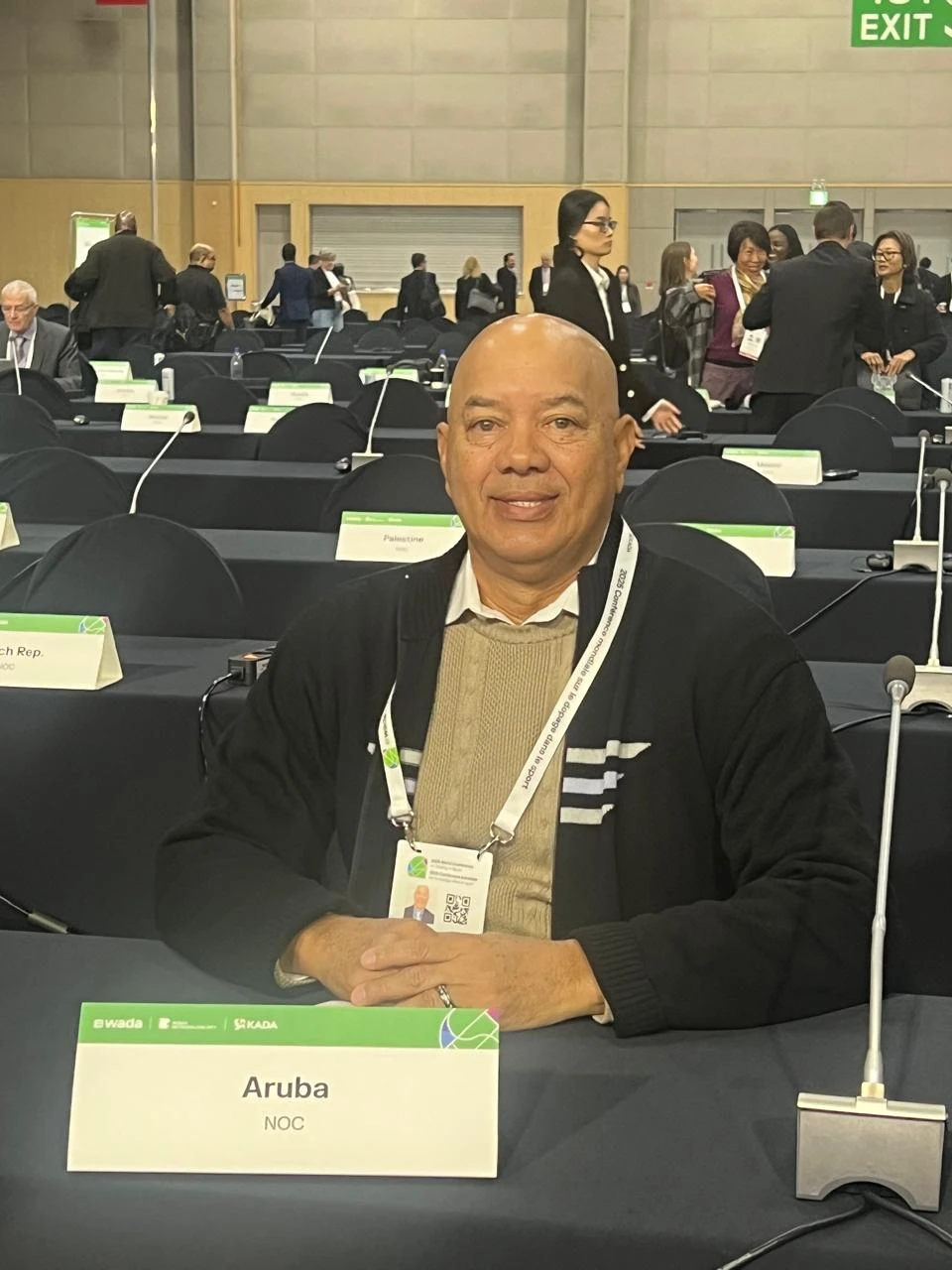 Patrick Werleman a atende e “2025 World Conference on Doping in Sport”