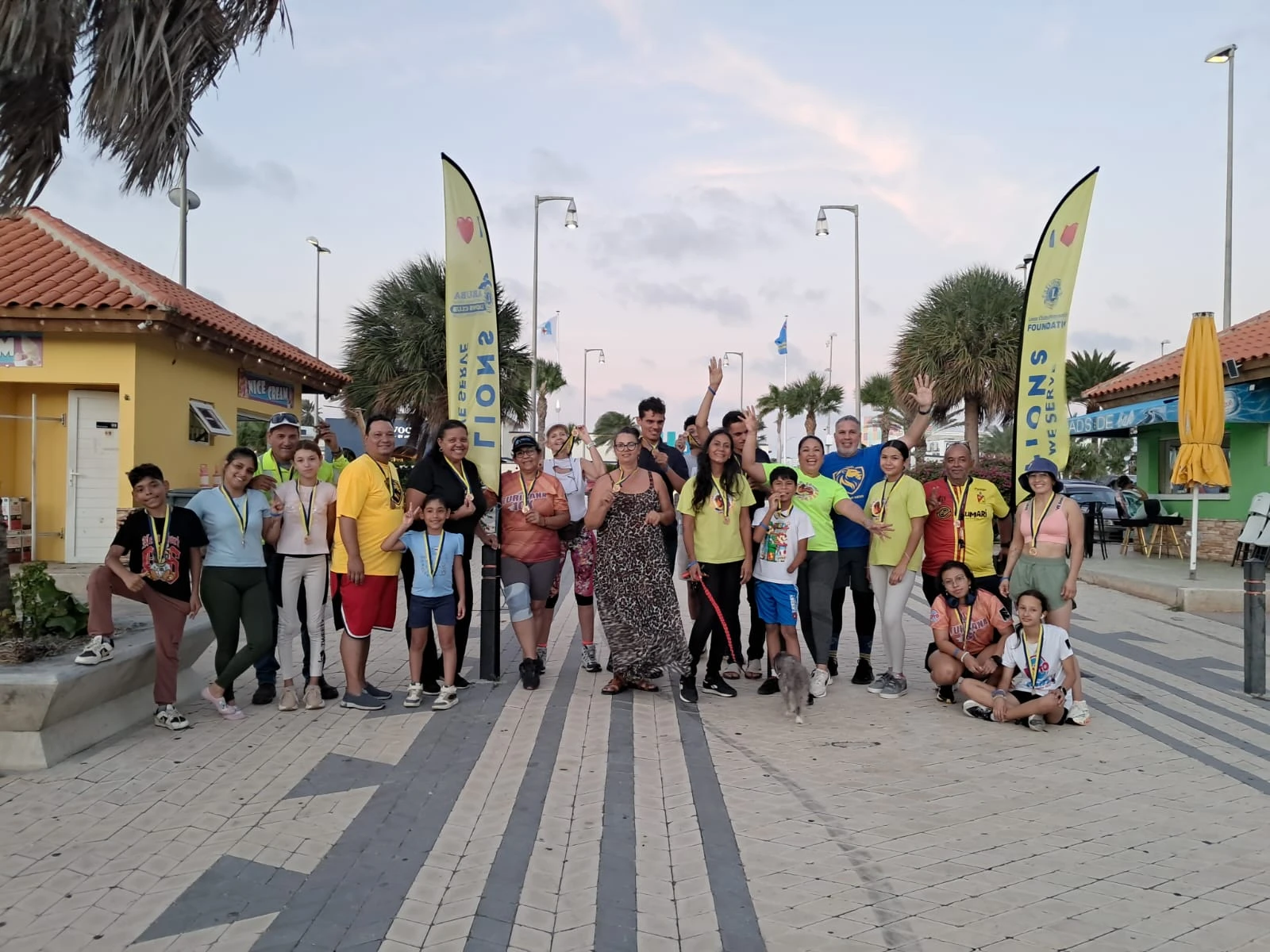 Caminata pa Salud y Bienestar ta resulta un gran exito