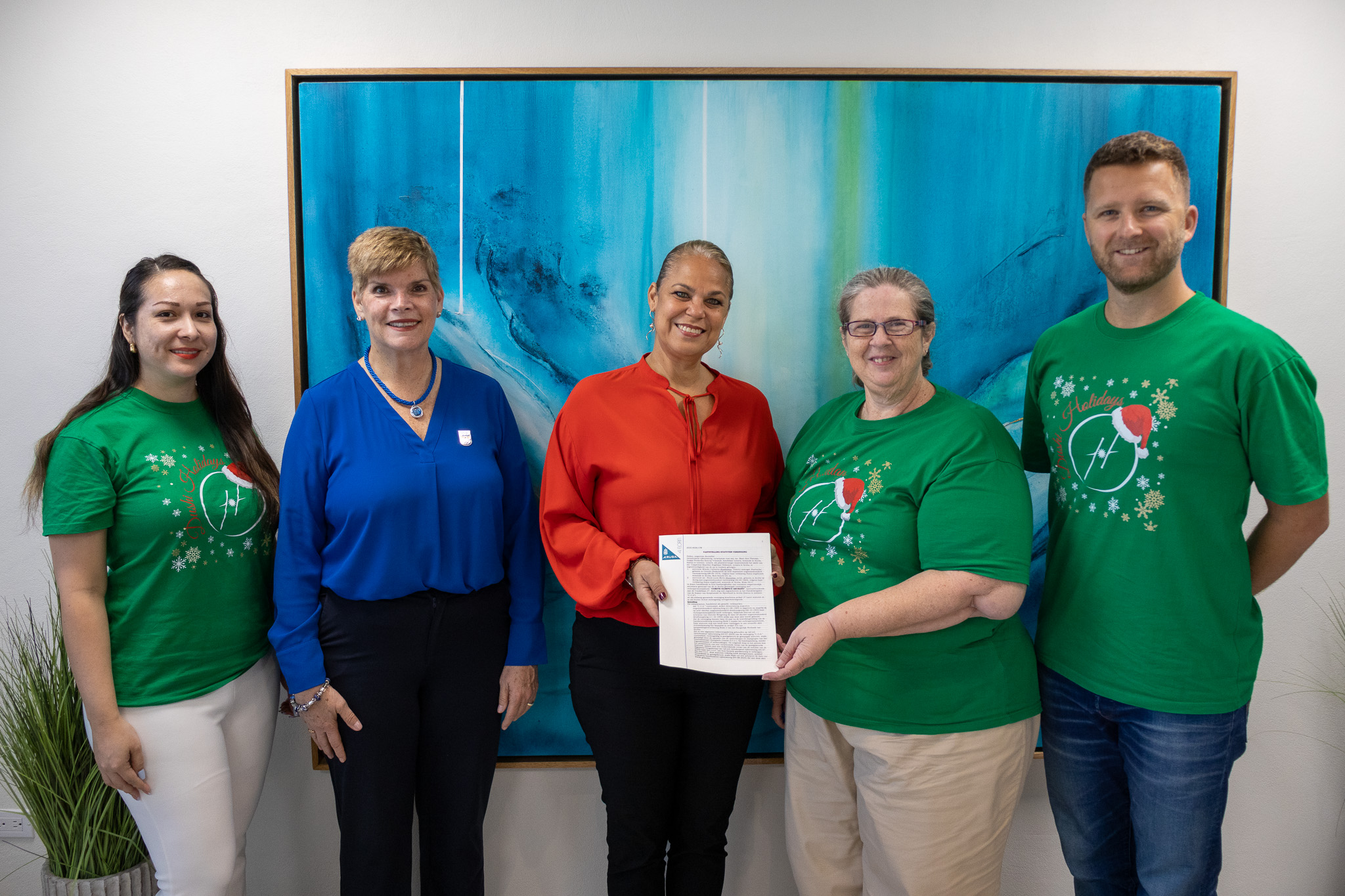 Comite Olimpico Arubano a formalisa renobacion di statutonan