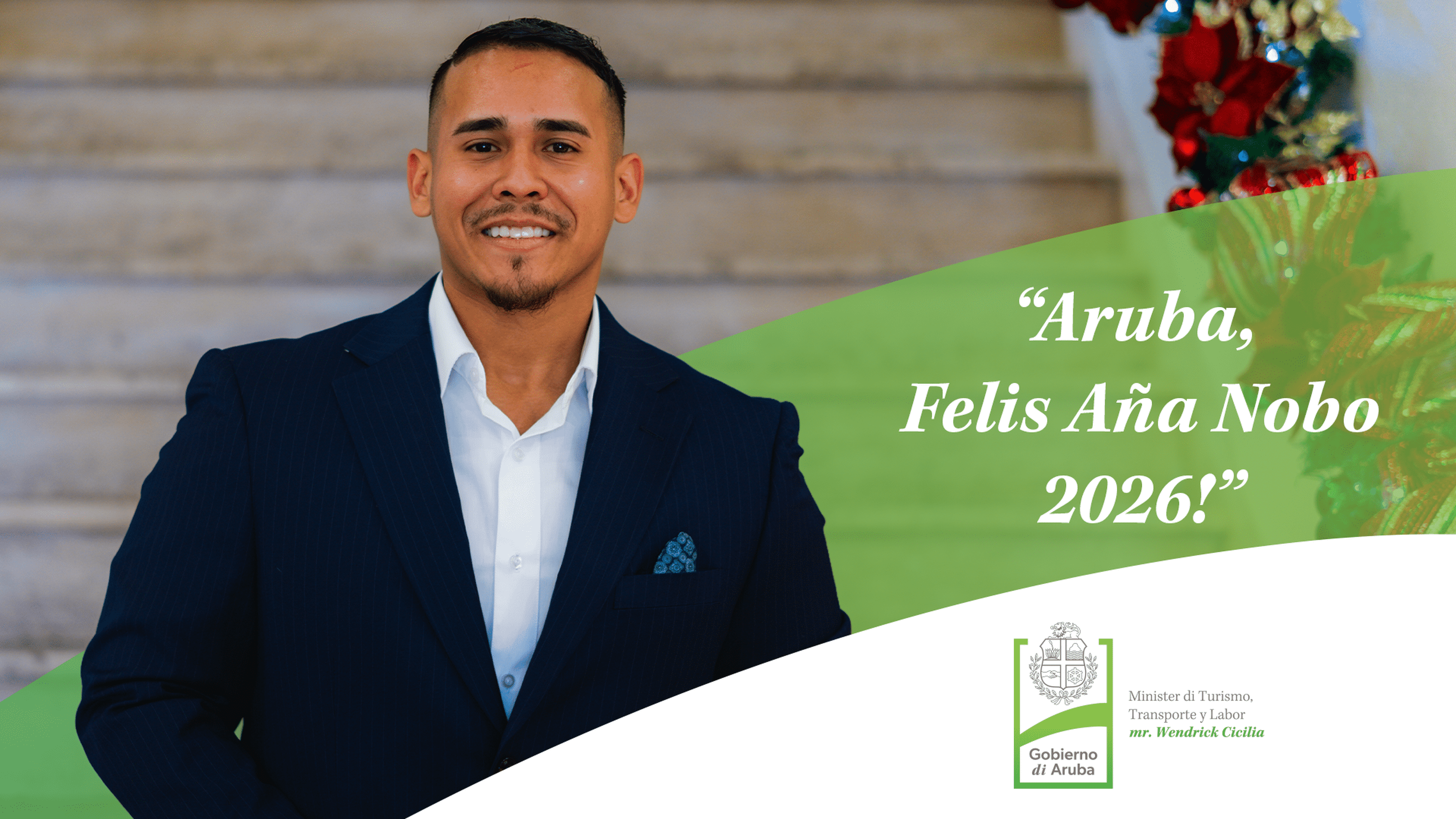 Mensahe di Fin di Aña di Minister mr. Wendrick Cicilia