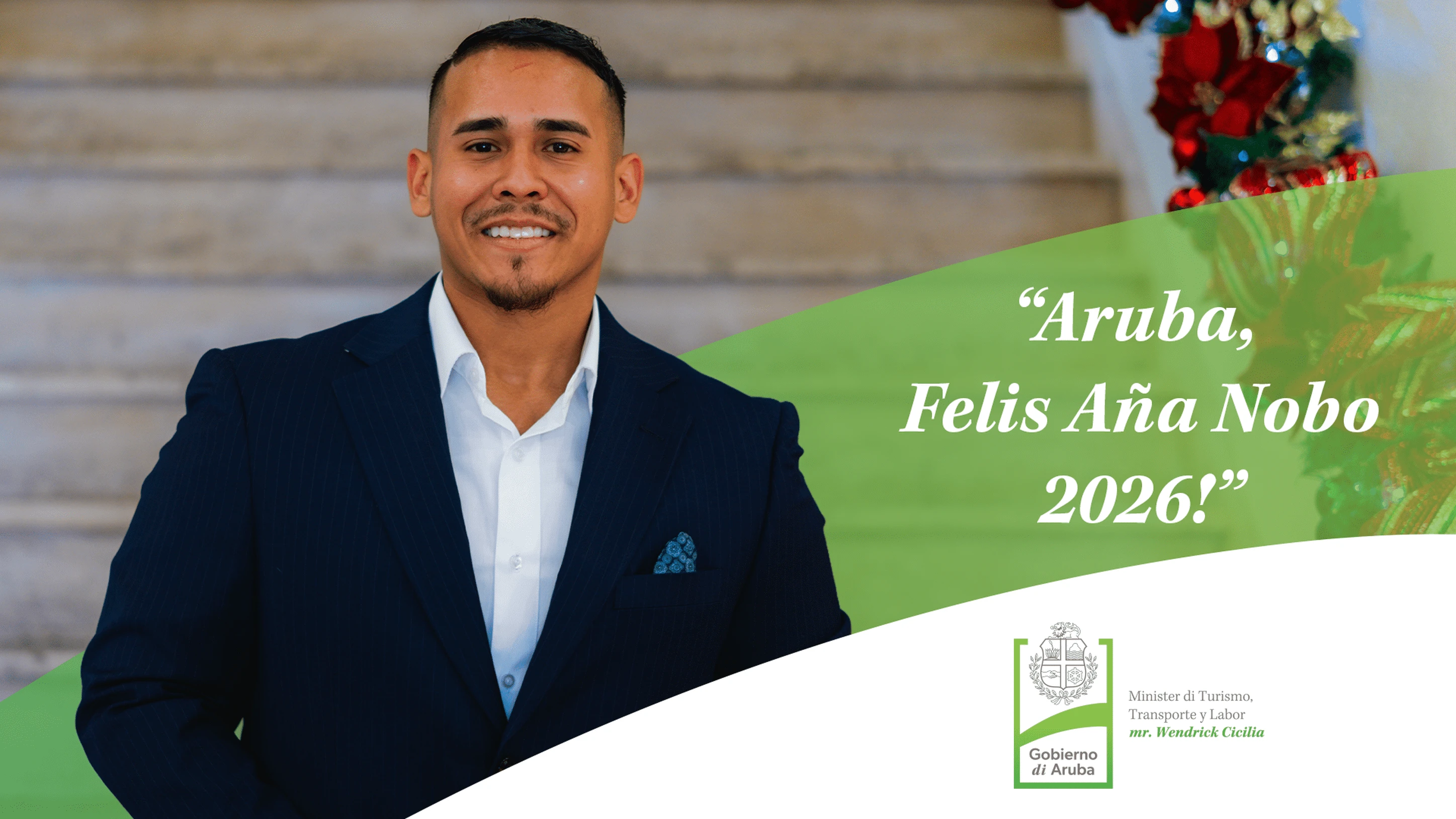 Mensahe di Fin di Aña di Minister mr. Wendrick Cicilia