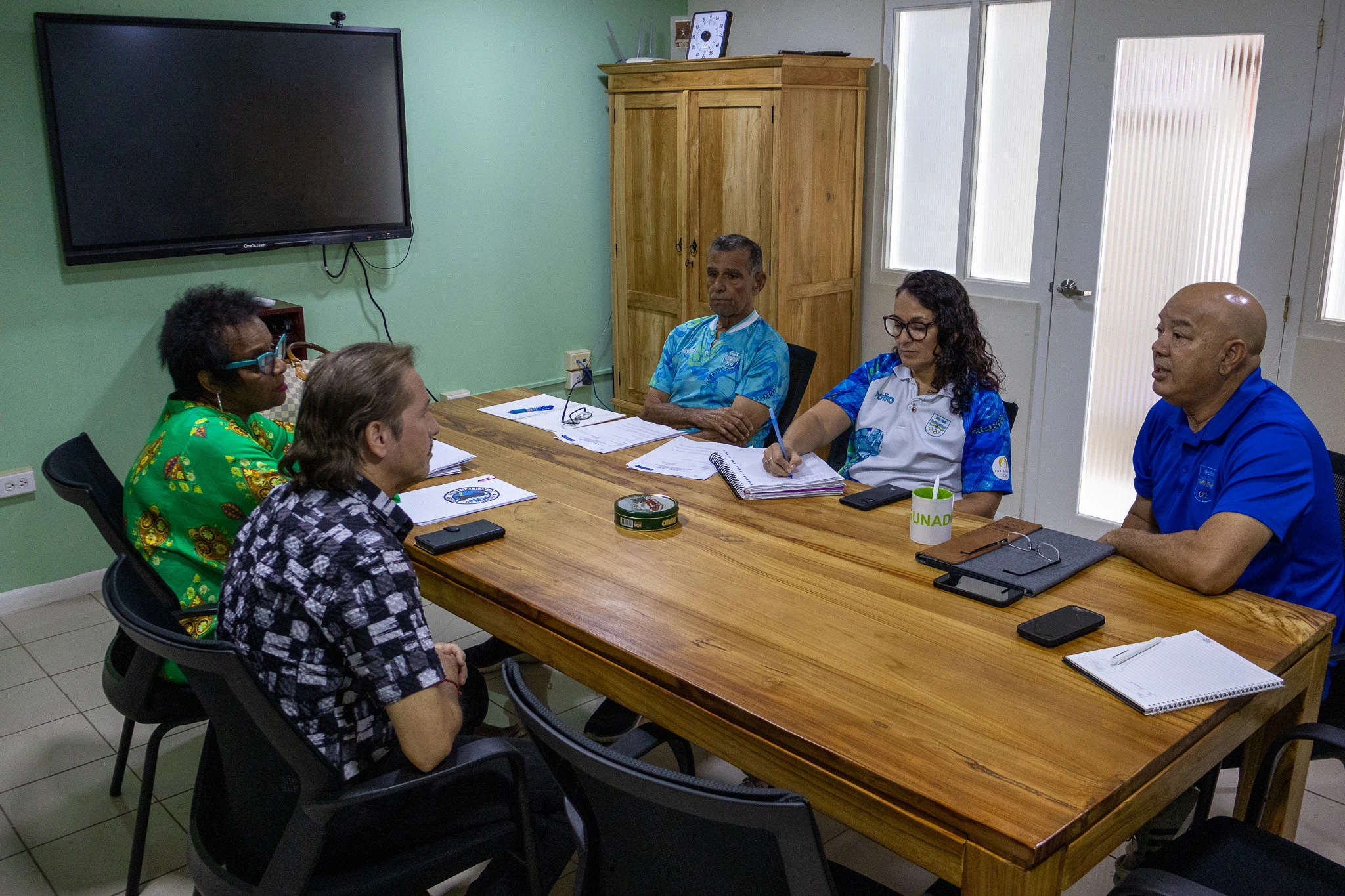 Comite Olimpico Arubano a reuni cu Aruba Chess Federation