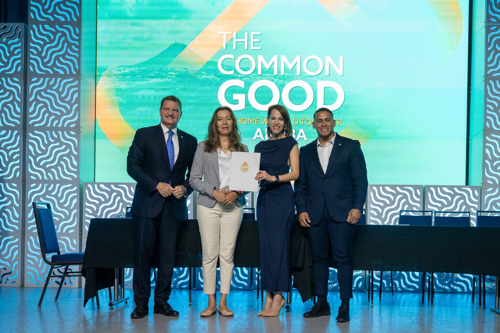 Aruba Conservation Foundation and ATA signed MoU during Common Good Conference
