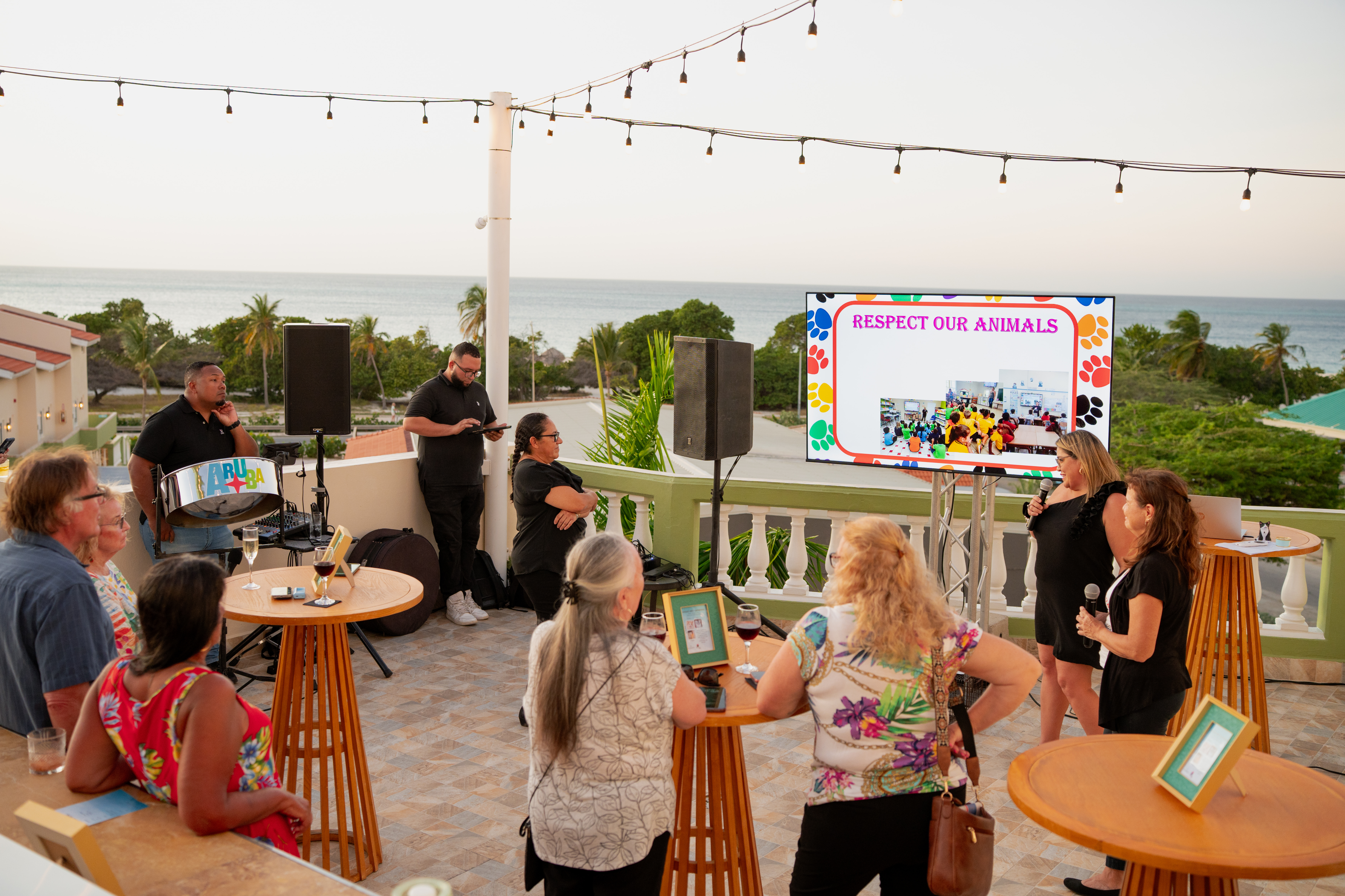 La Quinta Beach Resort a organisa su prome ‘Eagle’s Nest Gathering’ pa conecta su miembronan cu fundacionnan local