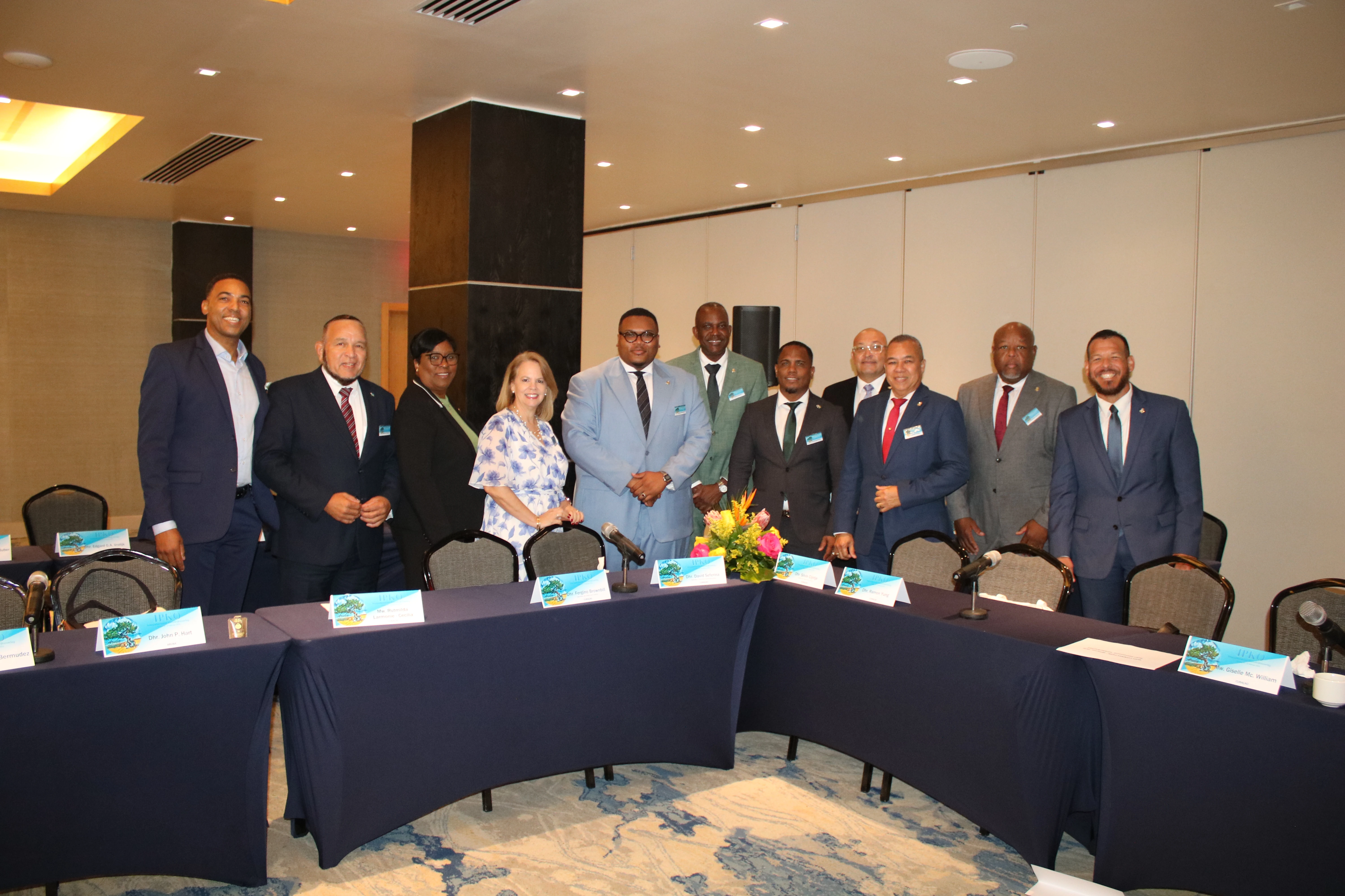 Evelyn Wever-Croes durante IPKO: “Nos Mes Por”