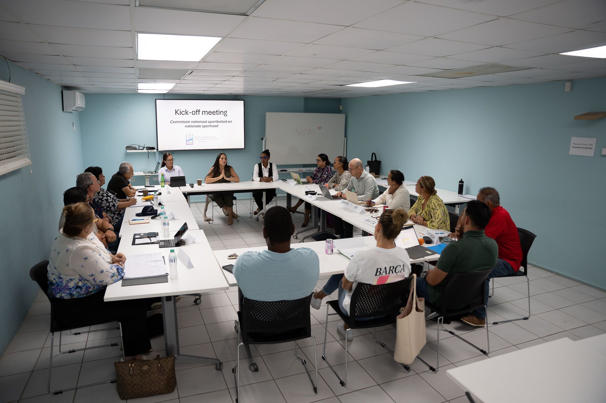 Minister Gerlien Croes: “Kick-off Meeting” di introduccion di Maneho Nacional di Deporte y Conseho Nacional di Deporte pa Aruba