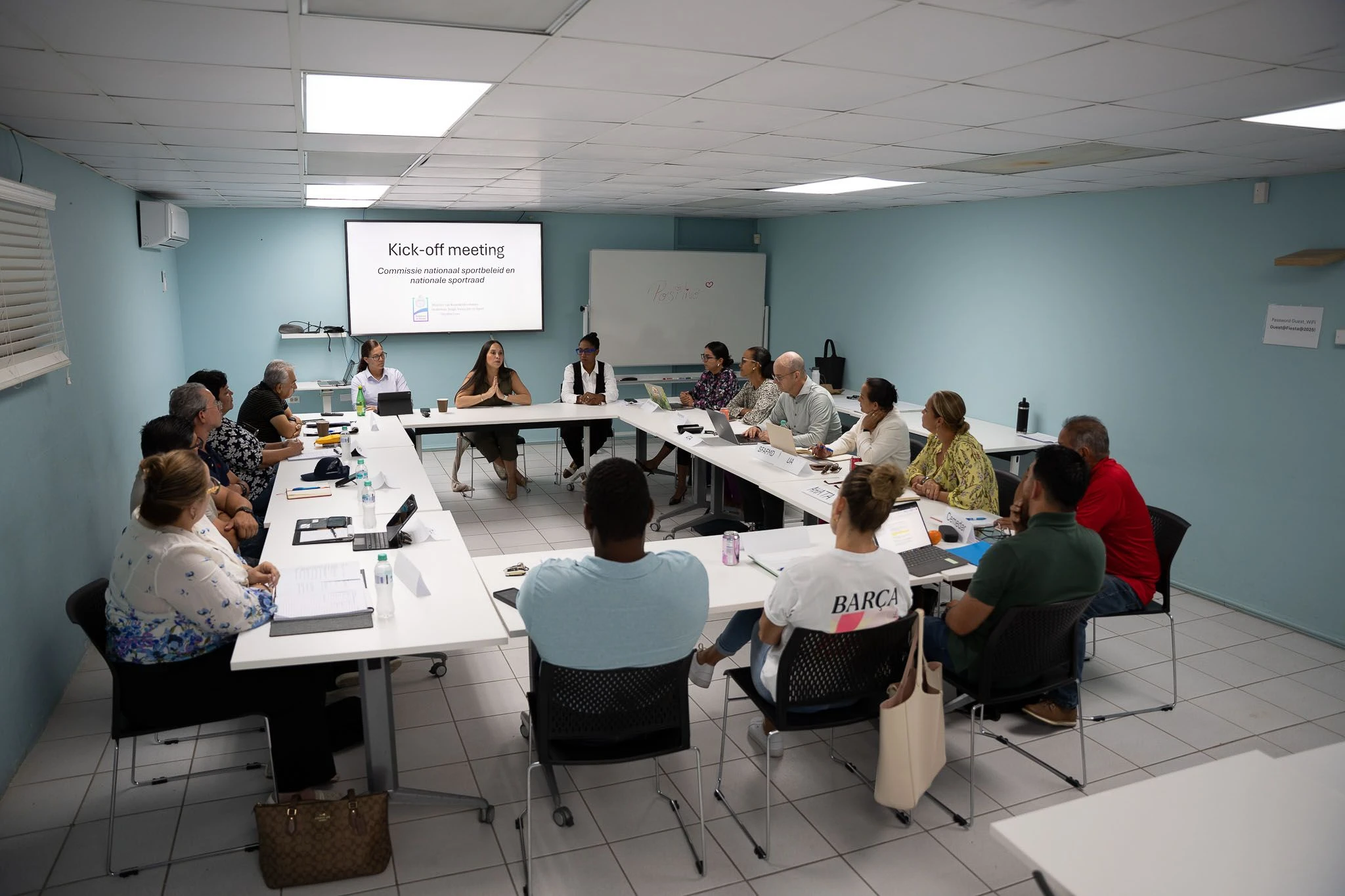 Minister Gerlien Croes: “Kick-off Meeting” di introduccion di Maneho Nacional di Deporte y Conseho Nacional di Deporte pa Aruba