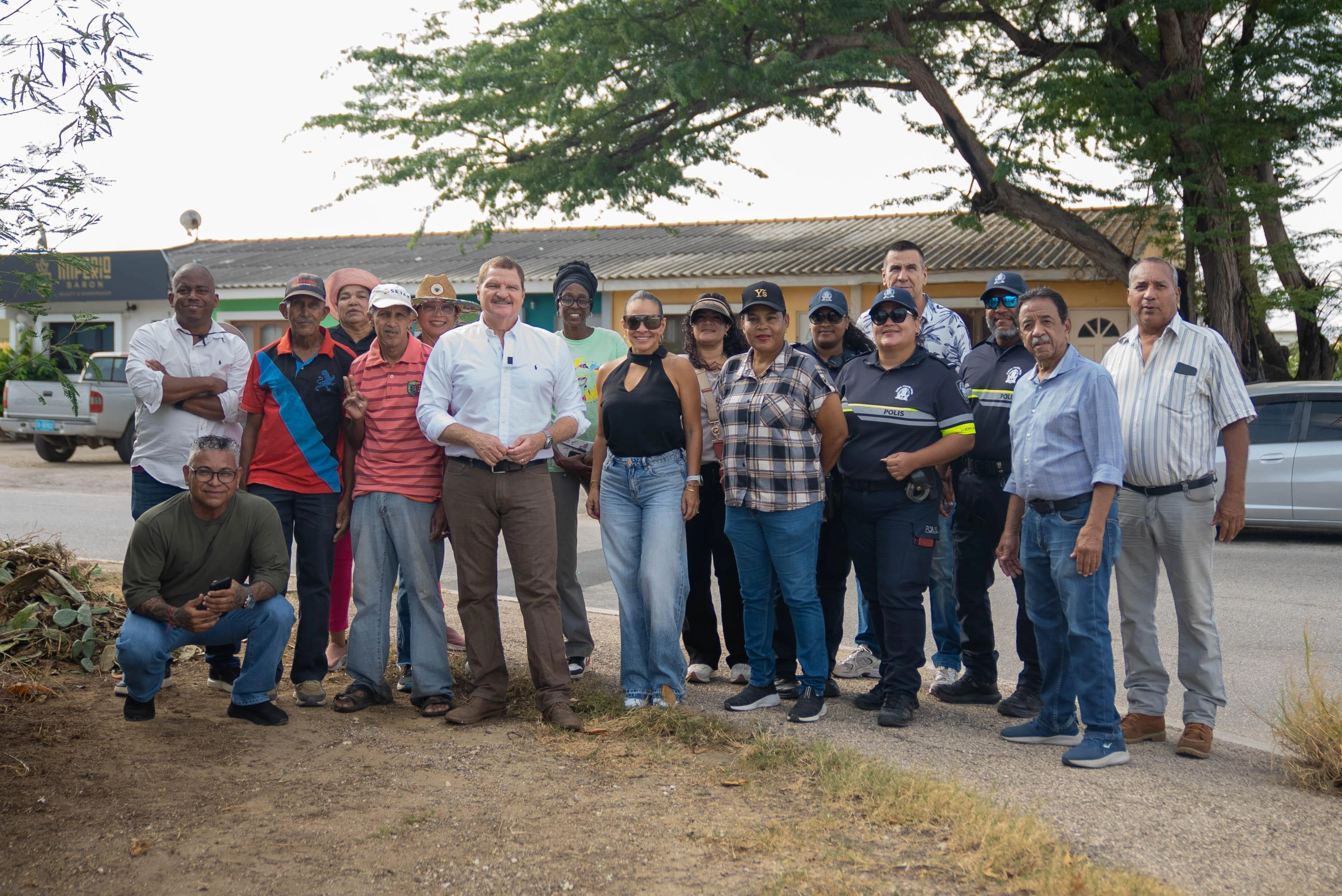 Accion di Bario ta sigui crece cu sosten fuerte di comunidad