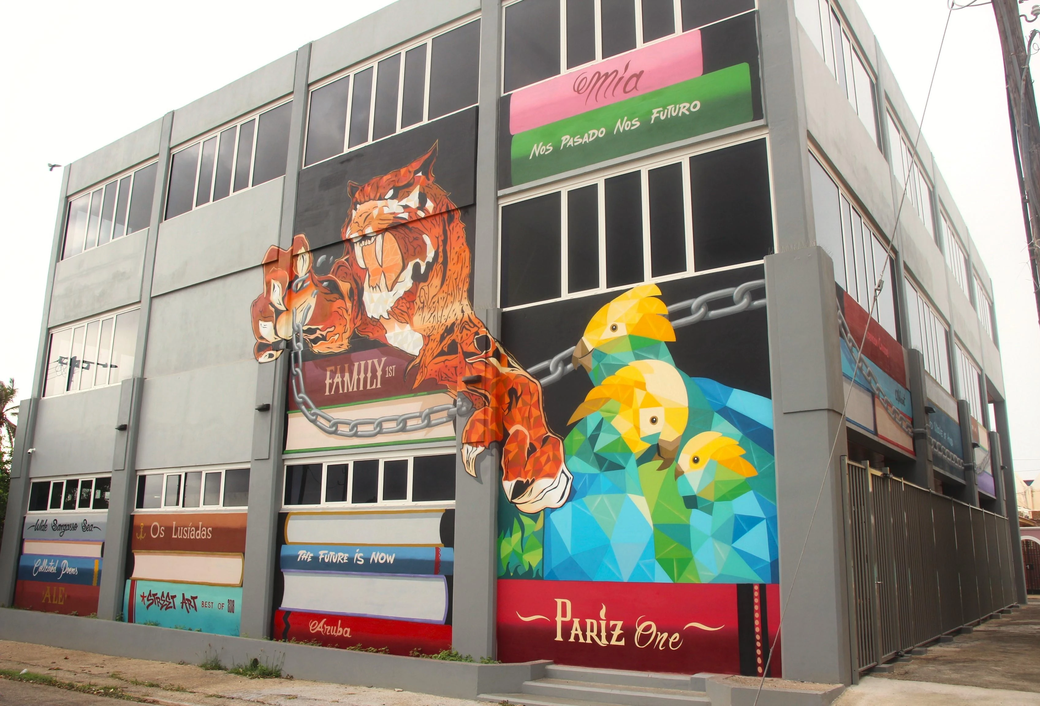 Bon bini na biblioteca San Nicolas