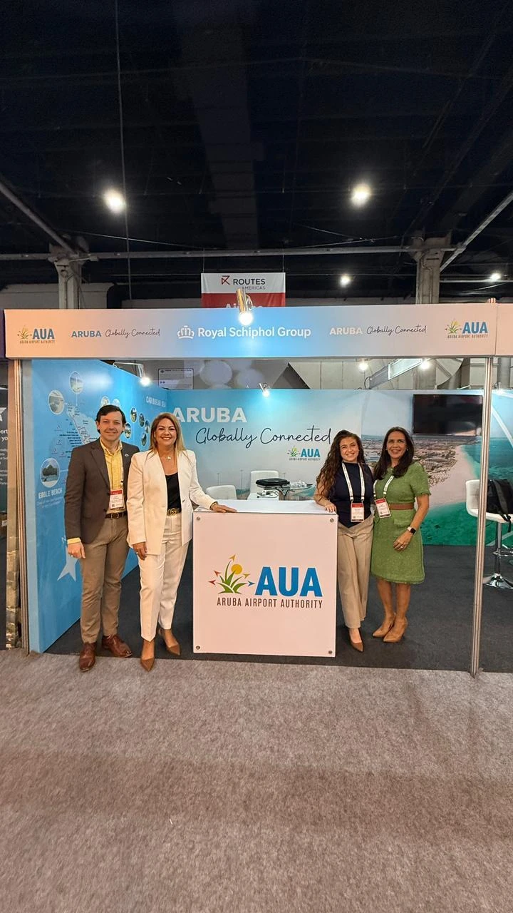 Aruba ta fortalece conexion aereo na Routes Americas 2026 na Rio de Janeiro