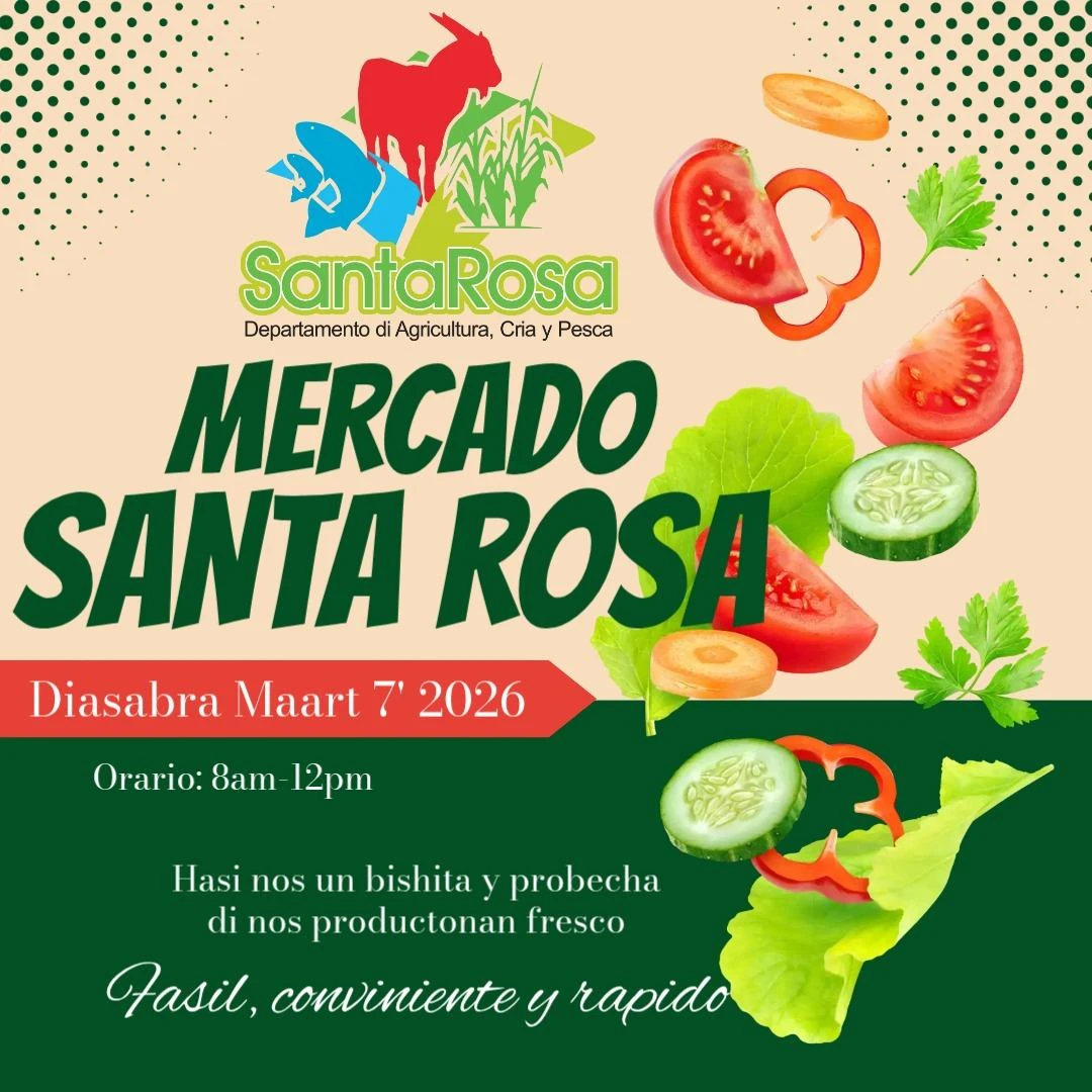 Minister Geoffrey Wever: Ta invita pueblo henter pa e mercado semanal di Santa Rosa, Maart 7