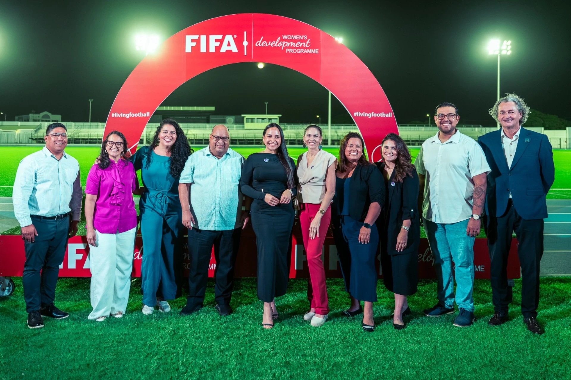 Futbol femenino ta mira un avance grandi danki na Federacion Nacional