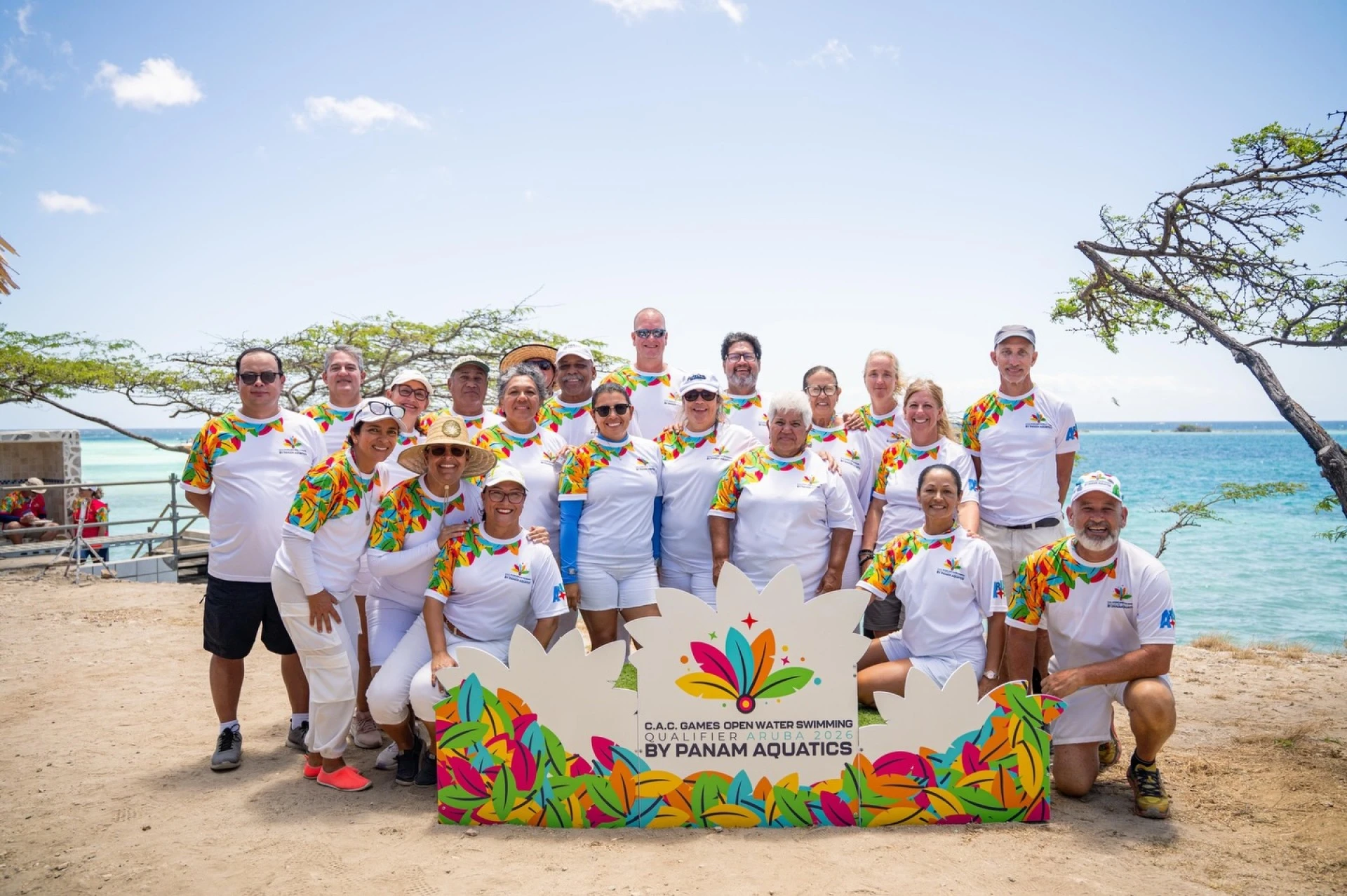 COA ta felicita Panam Aquatics y AAF pa tremendo evento di Open Water