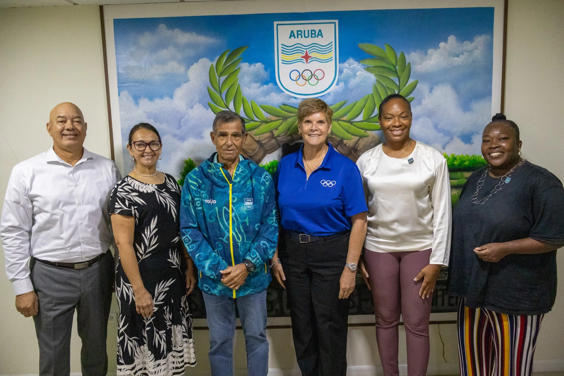 COA a reuni cu Presidente di federacion di “arkeria” di Curacao