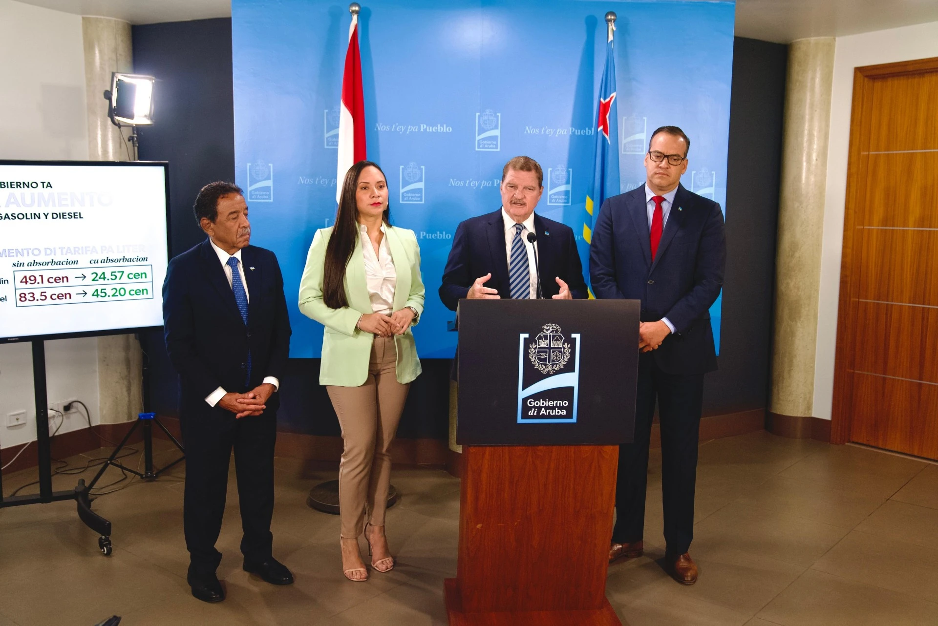 Gobierno ta monitorea situacion mundial: A tuma medida pa proteha poder di compra na Aruba