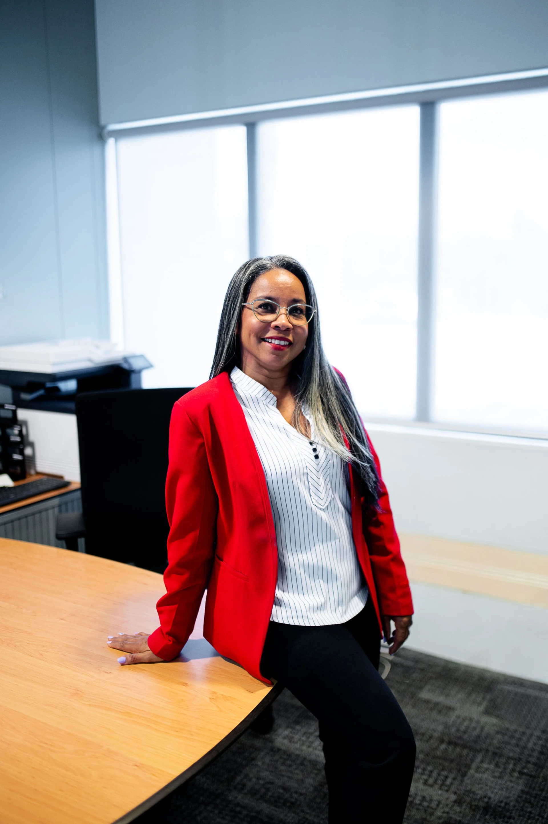 Maride Deluque ta empleado superior di Aruba Bank