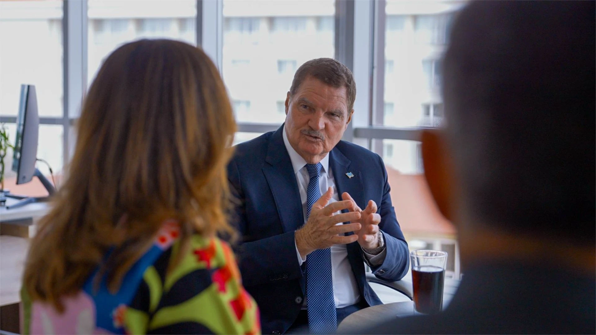 Encuentro enfoca riba cooperacion y exploracion di oportunidadnan cu Development Bank of Latin America and the Caribbean (CAF) Mission