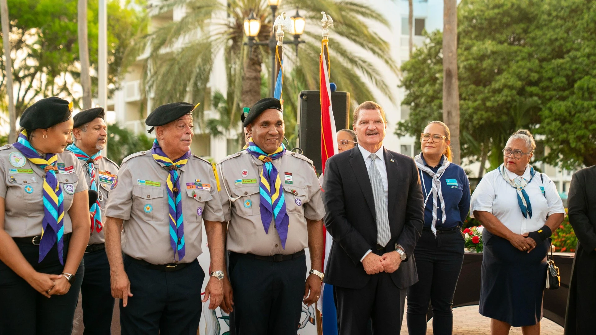 Prome Minister Mike Eman: disciplina y dedicacion di Scouting Aruba ta refleha precisamente loke nos pais tin mester