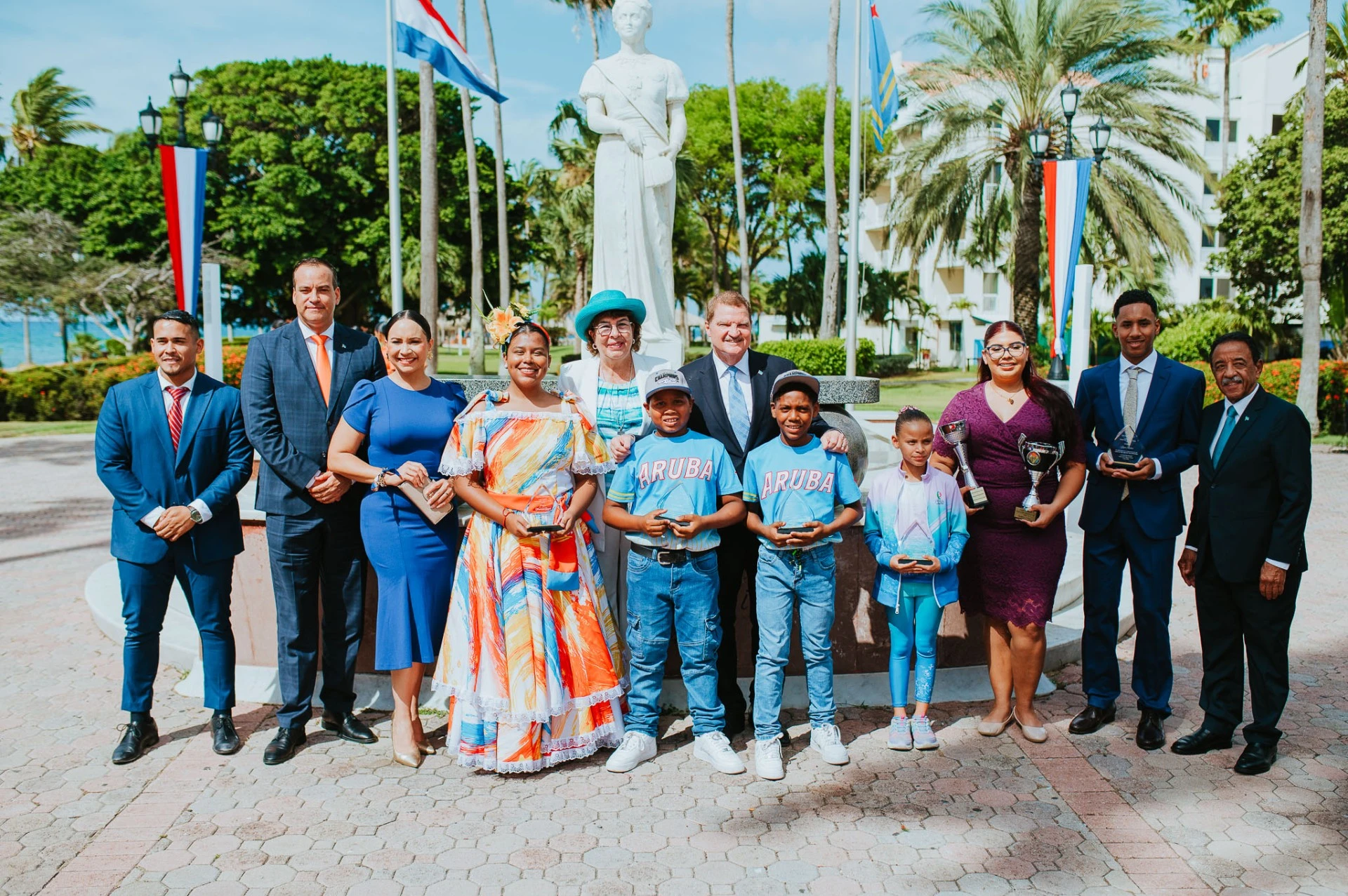 Aruba ta celebra Dia di Rey cu ceremonia protocolar y mensahe di union den Reino