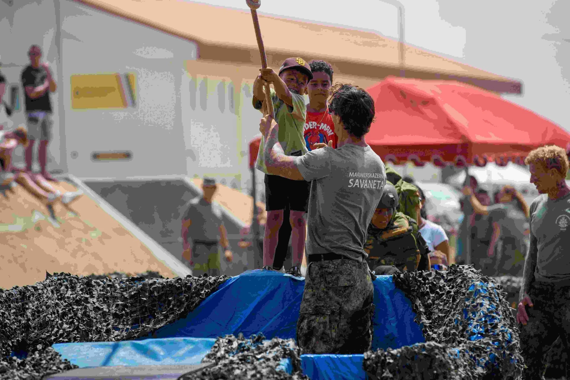 Marine Barracks Savaneta ta habri su portanan pa publico dia 1 di mei