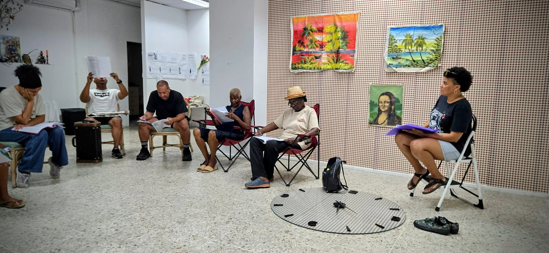 Cartanan Dramatisa. Un obra di teatro den caya principal di San Nicolas