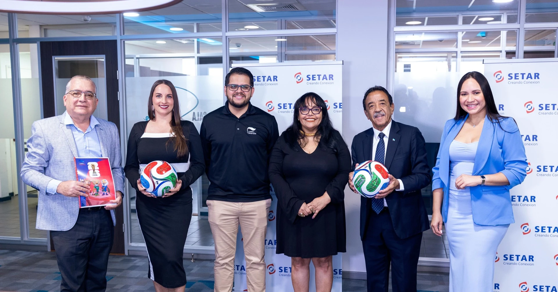 SETAR a firma acuerdo cu Telearuba como partner oficial den transmision di e weganan di Copa Mundial di FIFA 2026