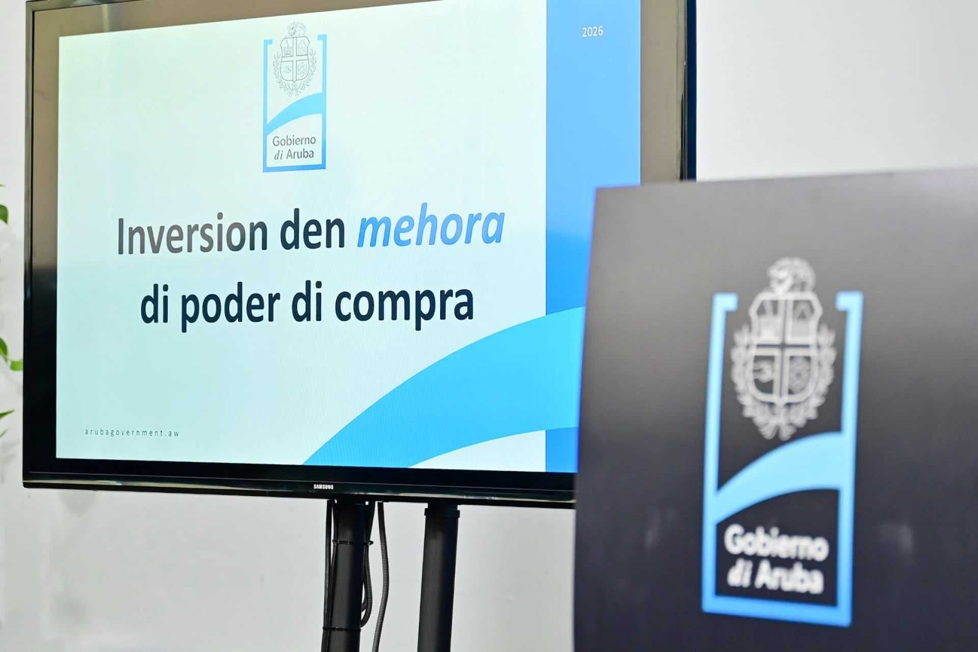 Gobierno ta haci inversion pa mehora e poder di compra di nos pueblo